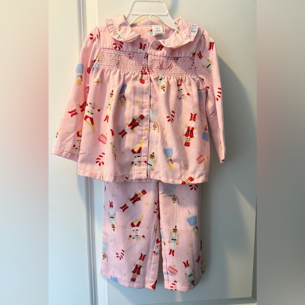 Janie and Jack Nutcracker Pajamas 18-24 Months